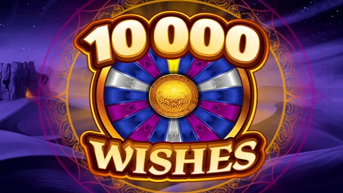Tampilan antarmuka mobile slot 10000 Wishes yang elegan